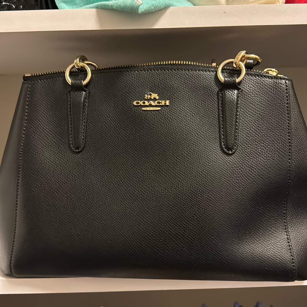 Black coach bag
